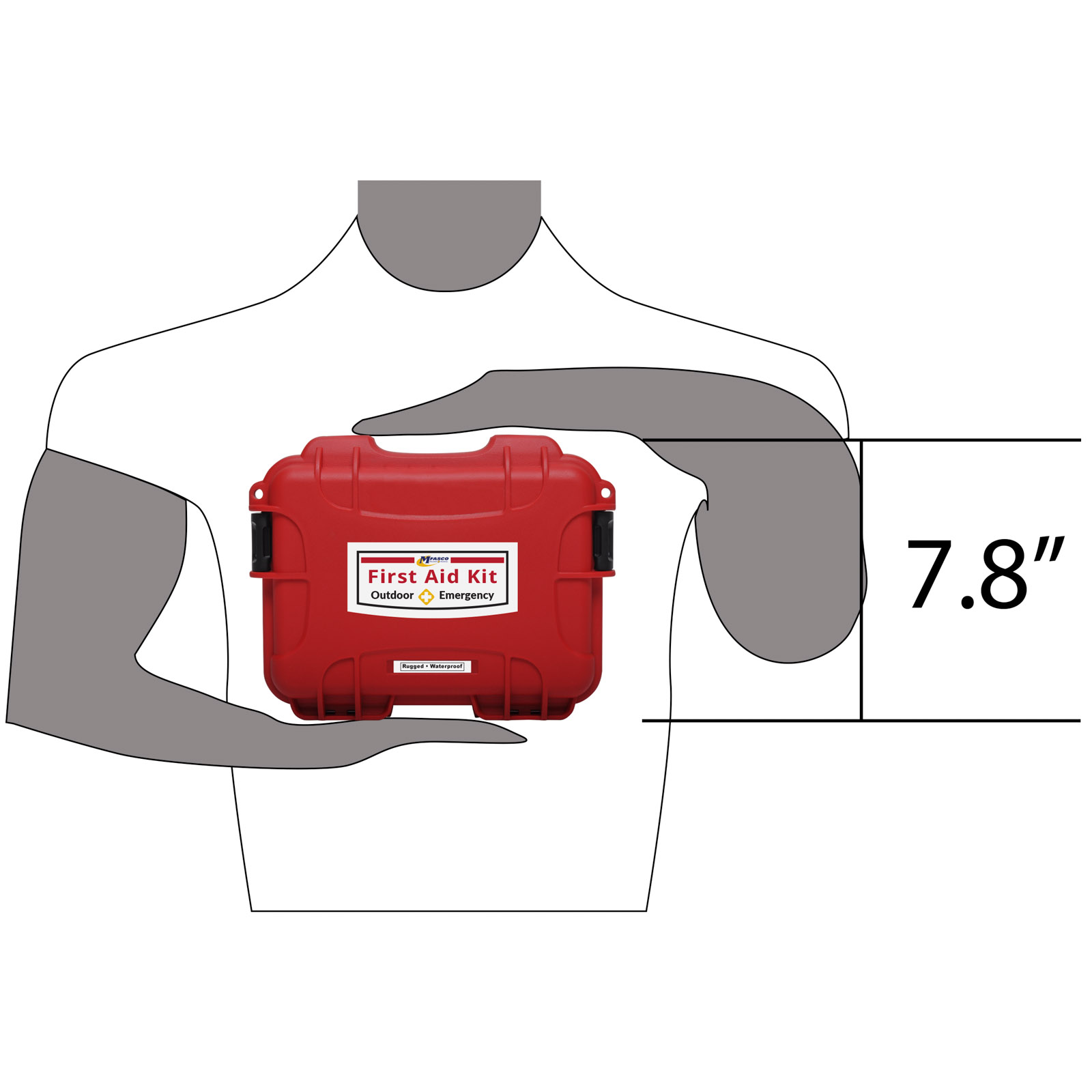 Outdoor Emergency Kit W/WaterProof Case #904