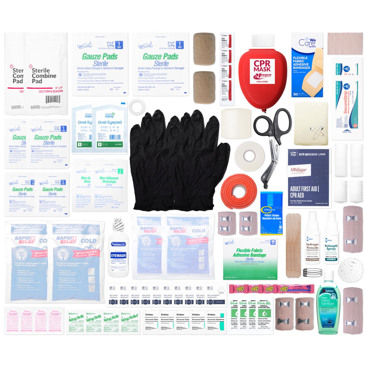 Sports & Outdoor First Aid Kit Refill 295 Piece
