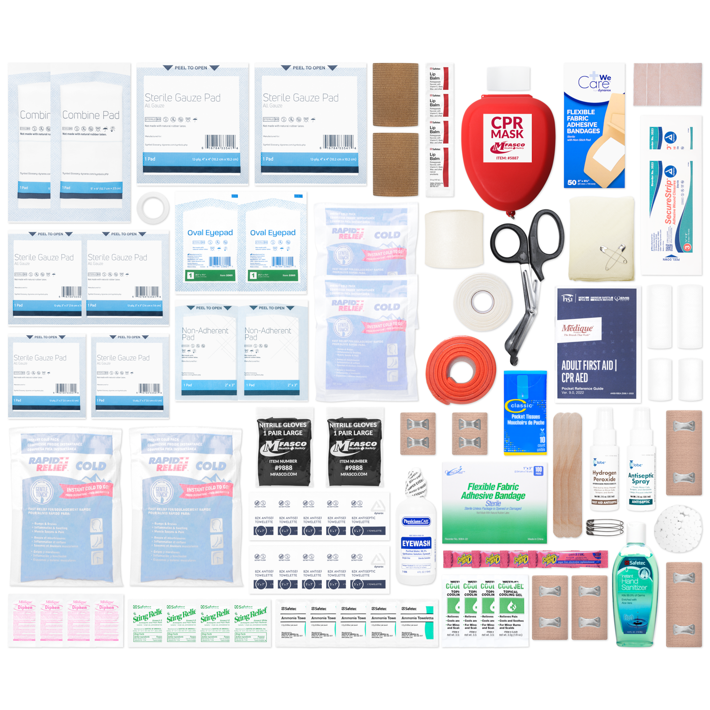 Sports & Outdoor First Aid Kit Refill 295 Piece