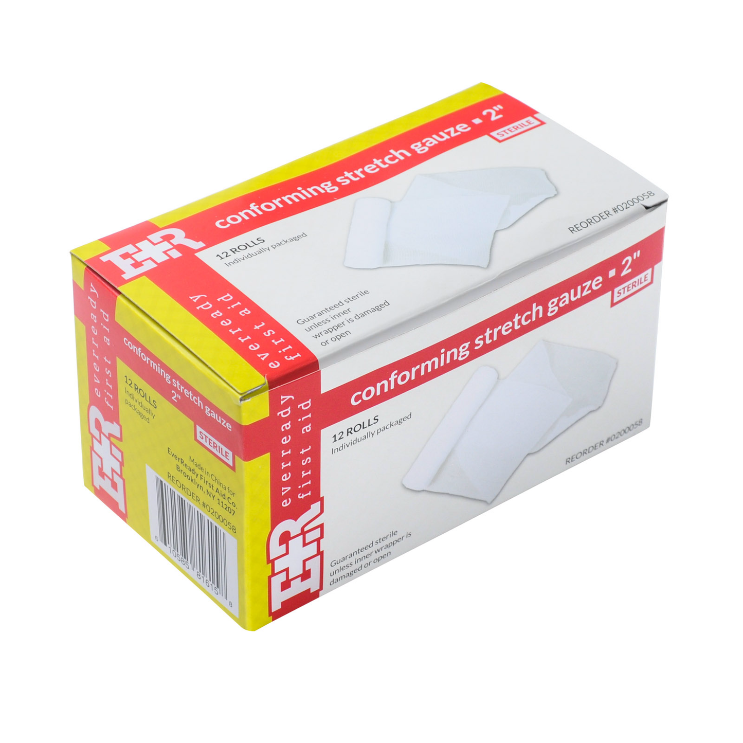 Gauze Roll Bandage Sterile Stretch