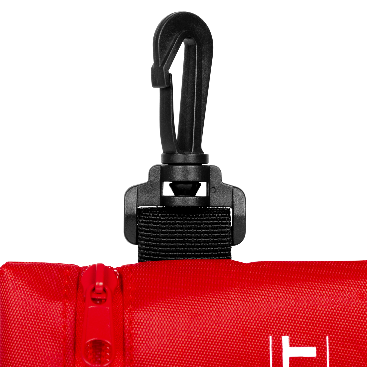 First Aid Pouch Empty Red 5x6 With Clip