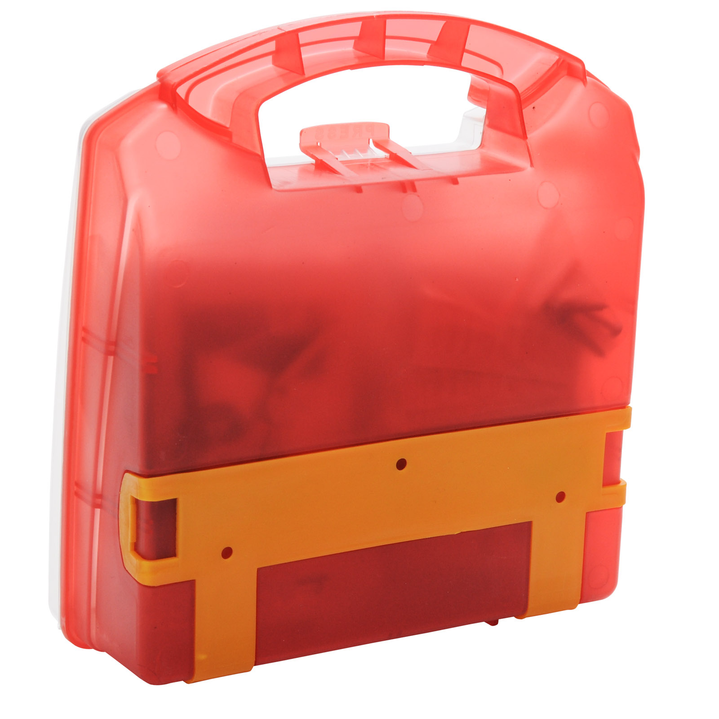 First Aid Kit 25 Person Red Plastic MFASCO