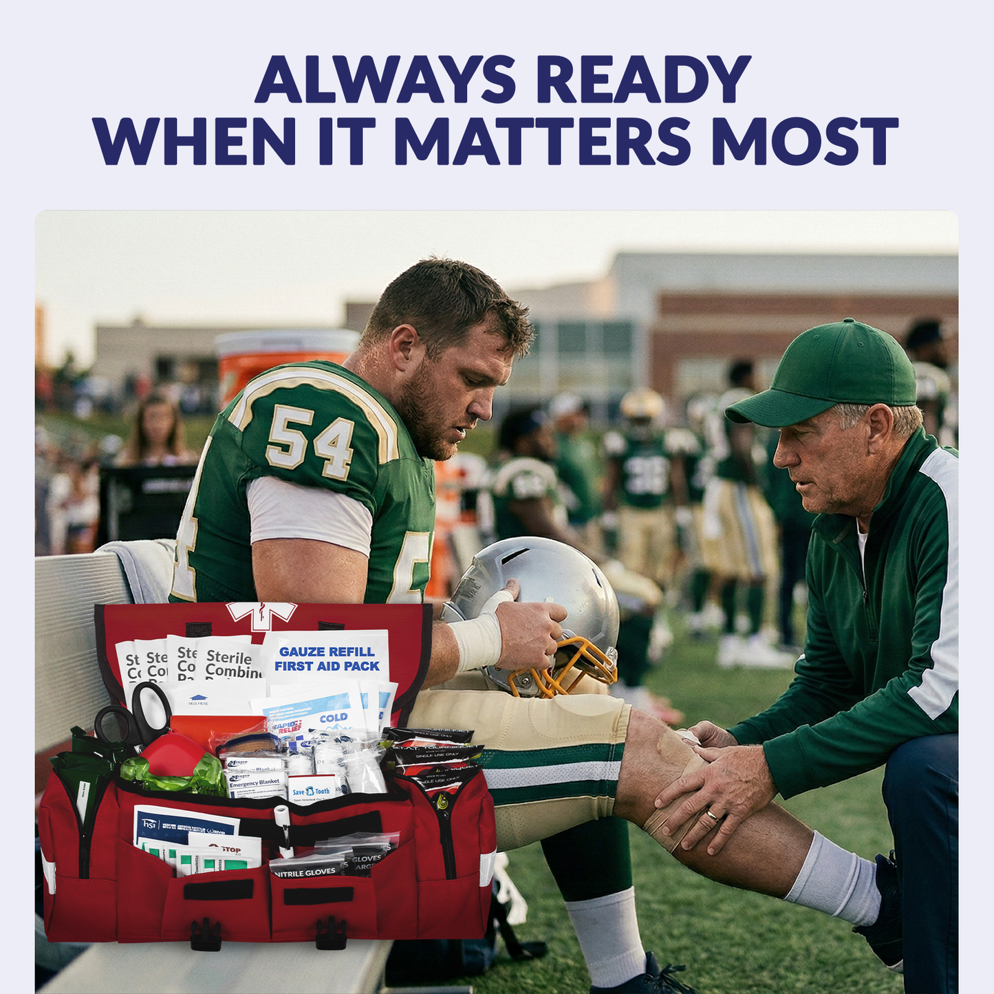 School First Aid & Active Shooter Emergency Kit