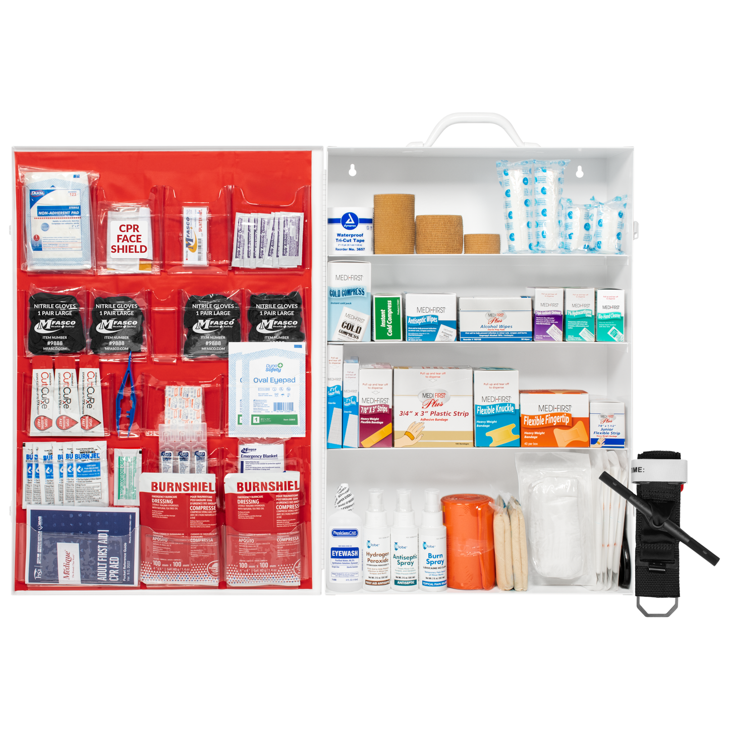 4 Shelf First Aid Kit Osha Fill W/Logo No Medications