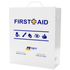 First Aid Box Empty 3 Shelf W/Logo