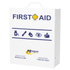 First Aid Box Empty 3 Shelf W/Logo