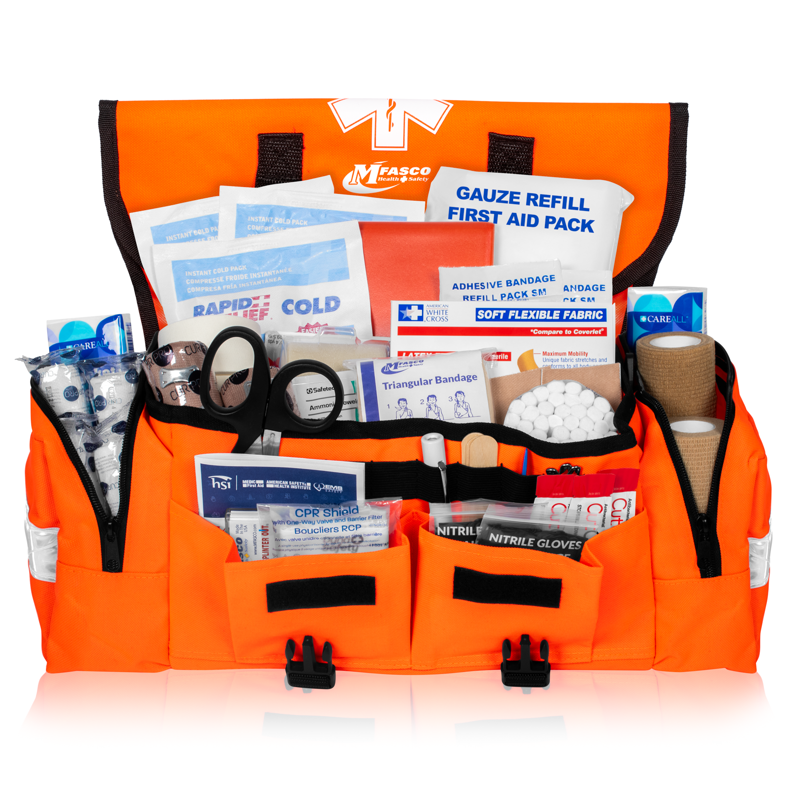 Coaches First Aid Kit Bag Orange | MFASCO Health & Safety