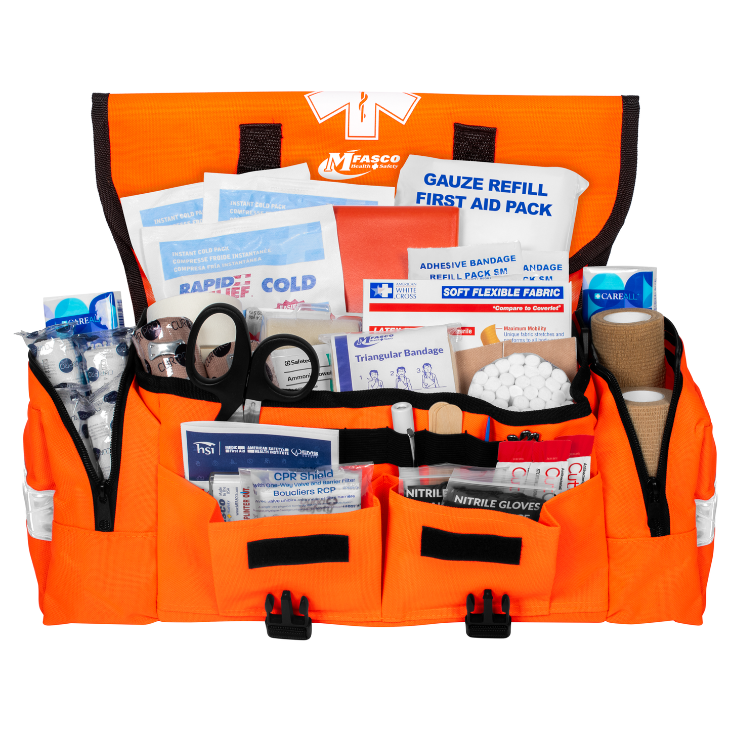 Coaches First Aid Kit Orange Bag