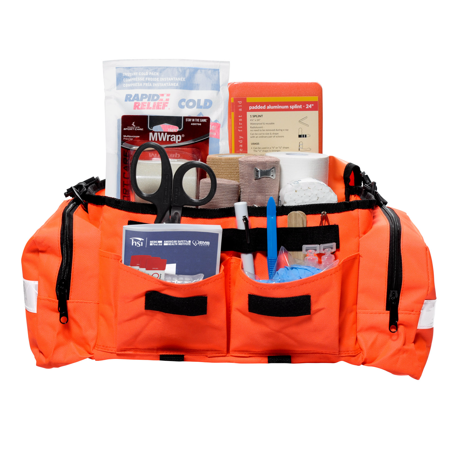 Coaches First Aid Kit Orange Bag