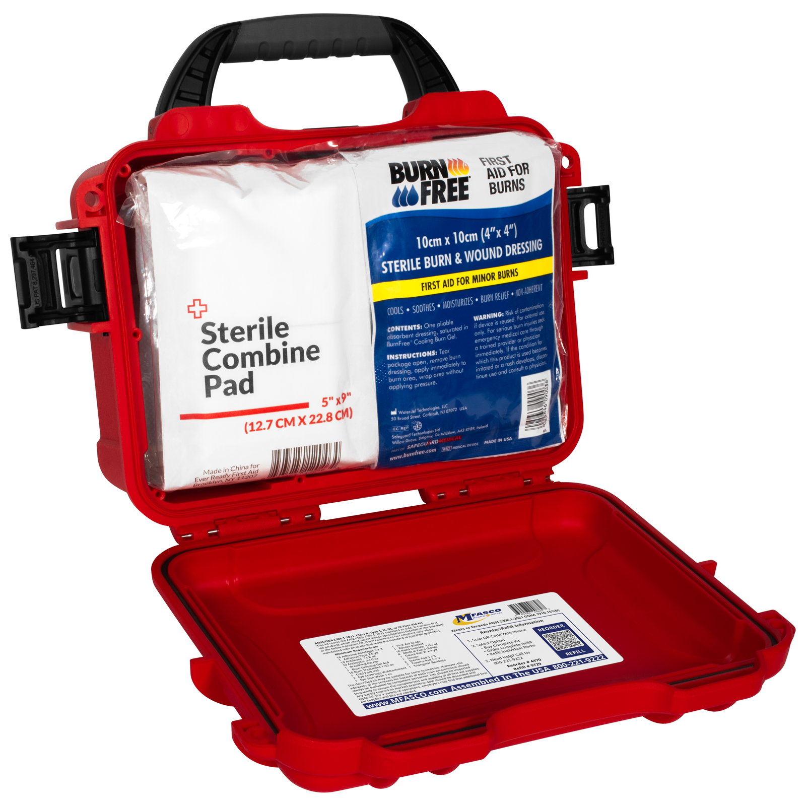 Worksite Waterproof/Rugged OSHA First Aid Kit Class A