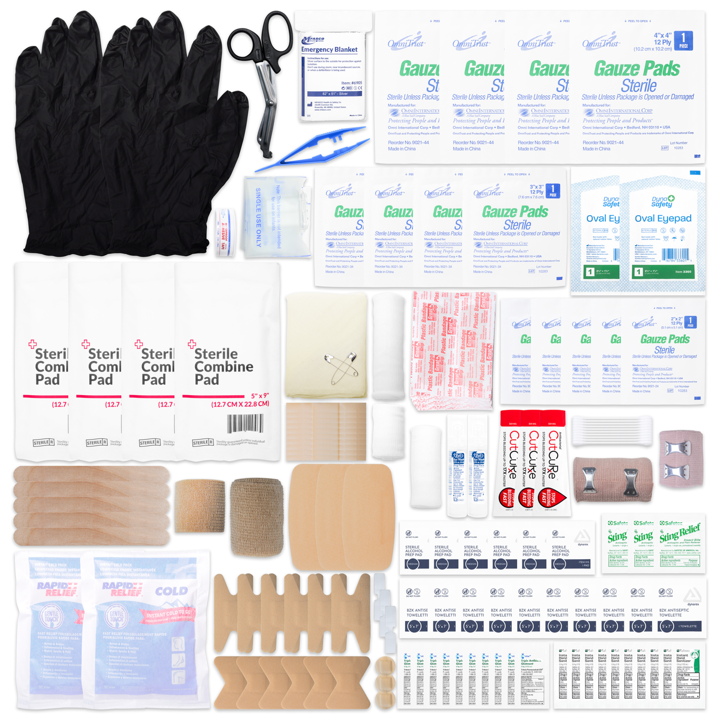 Rapid Response First Aid Kit Red Bag