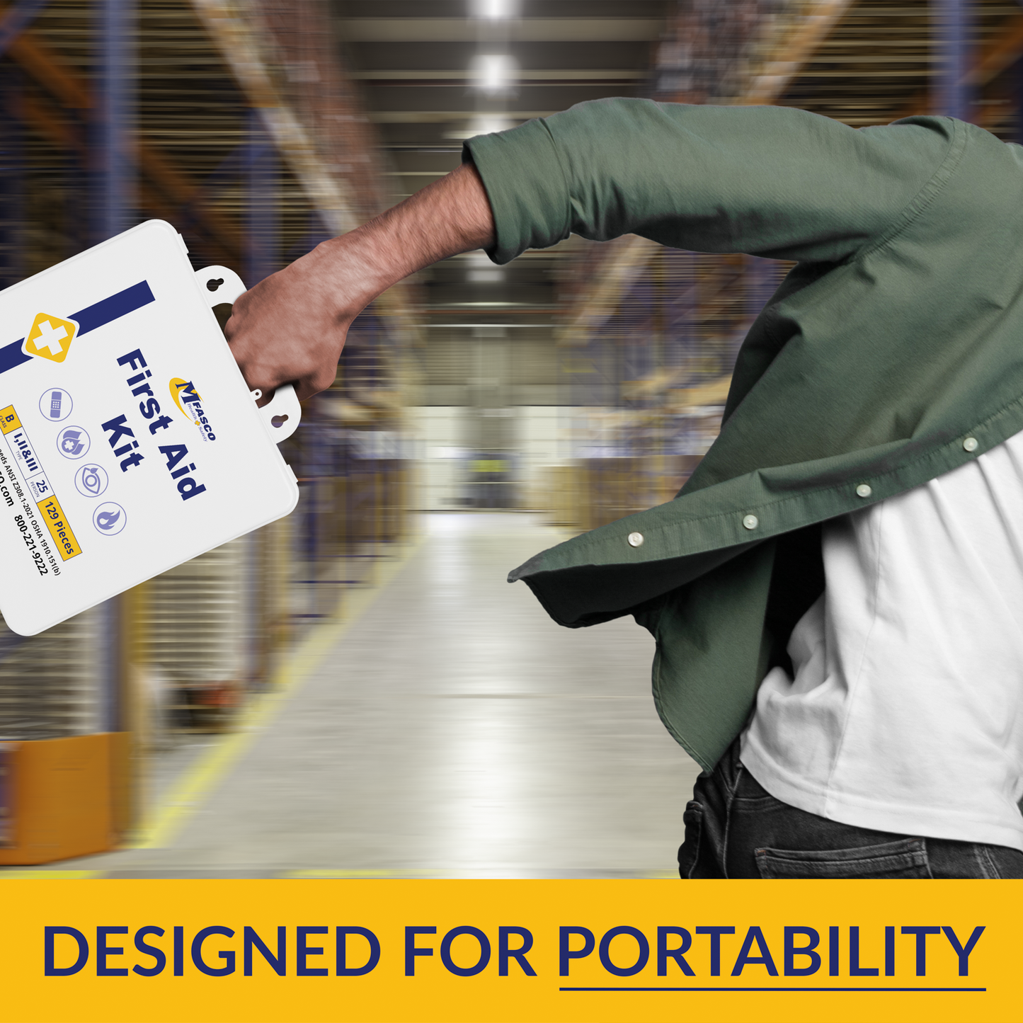 First Aid Kit Class B Plastic