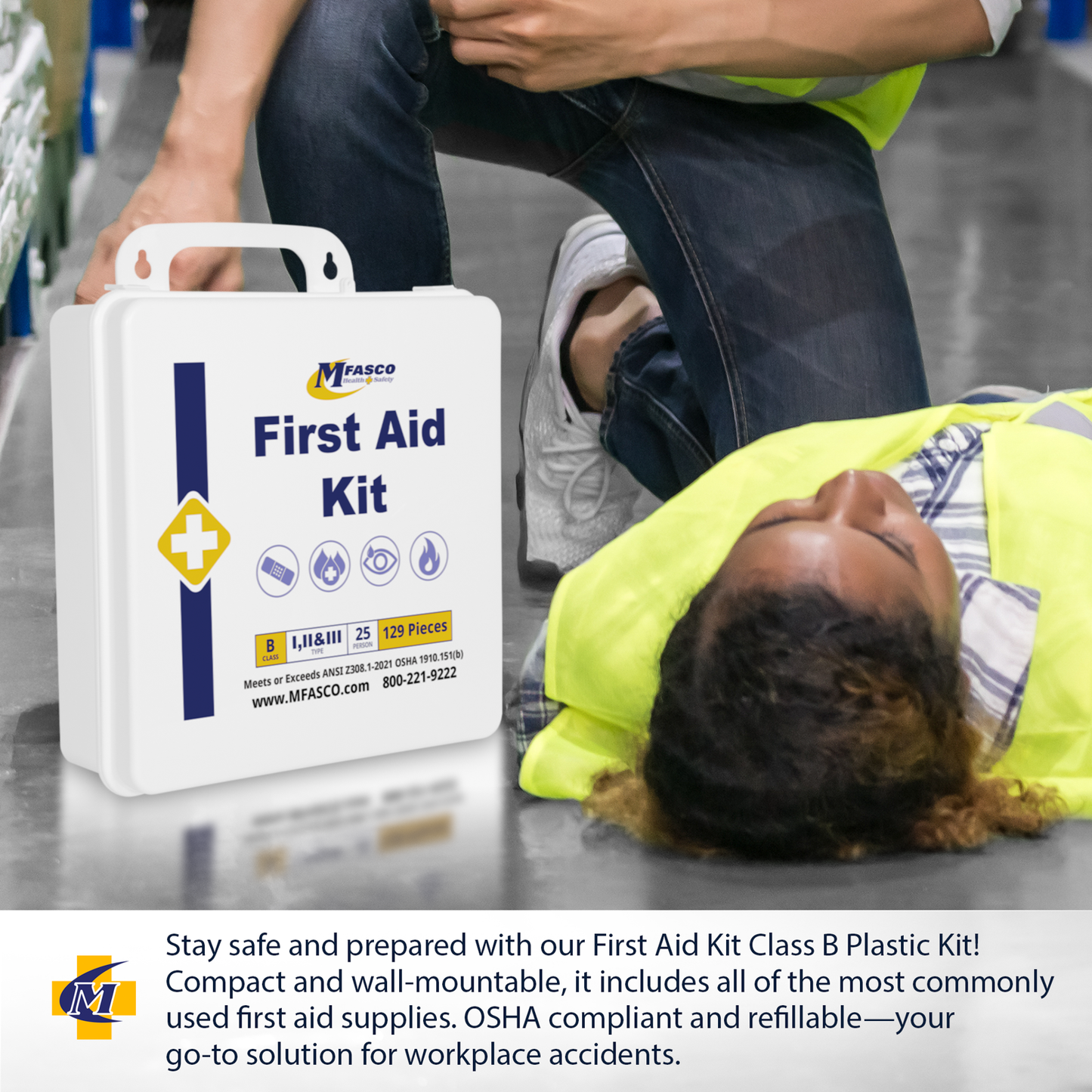 First Aid Kit Class B Plastic