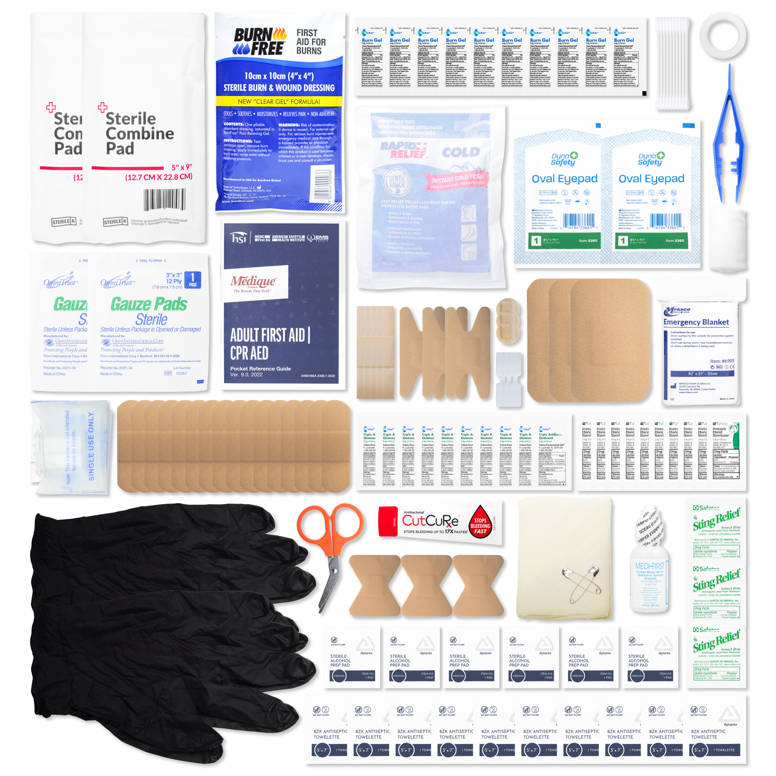 First aid Kit Plastic Class A Fill