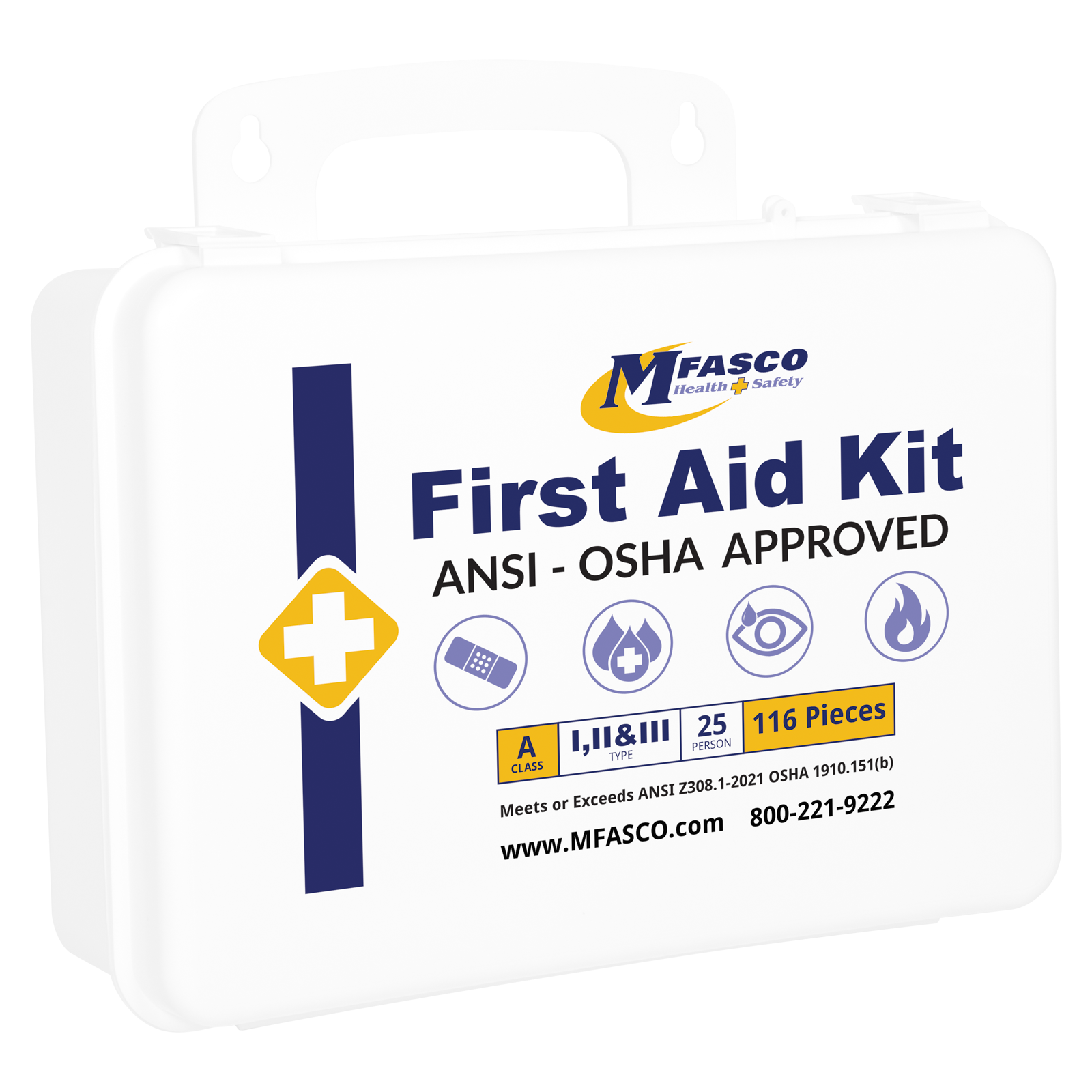 First aid Kit Plastic Class A Fill