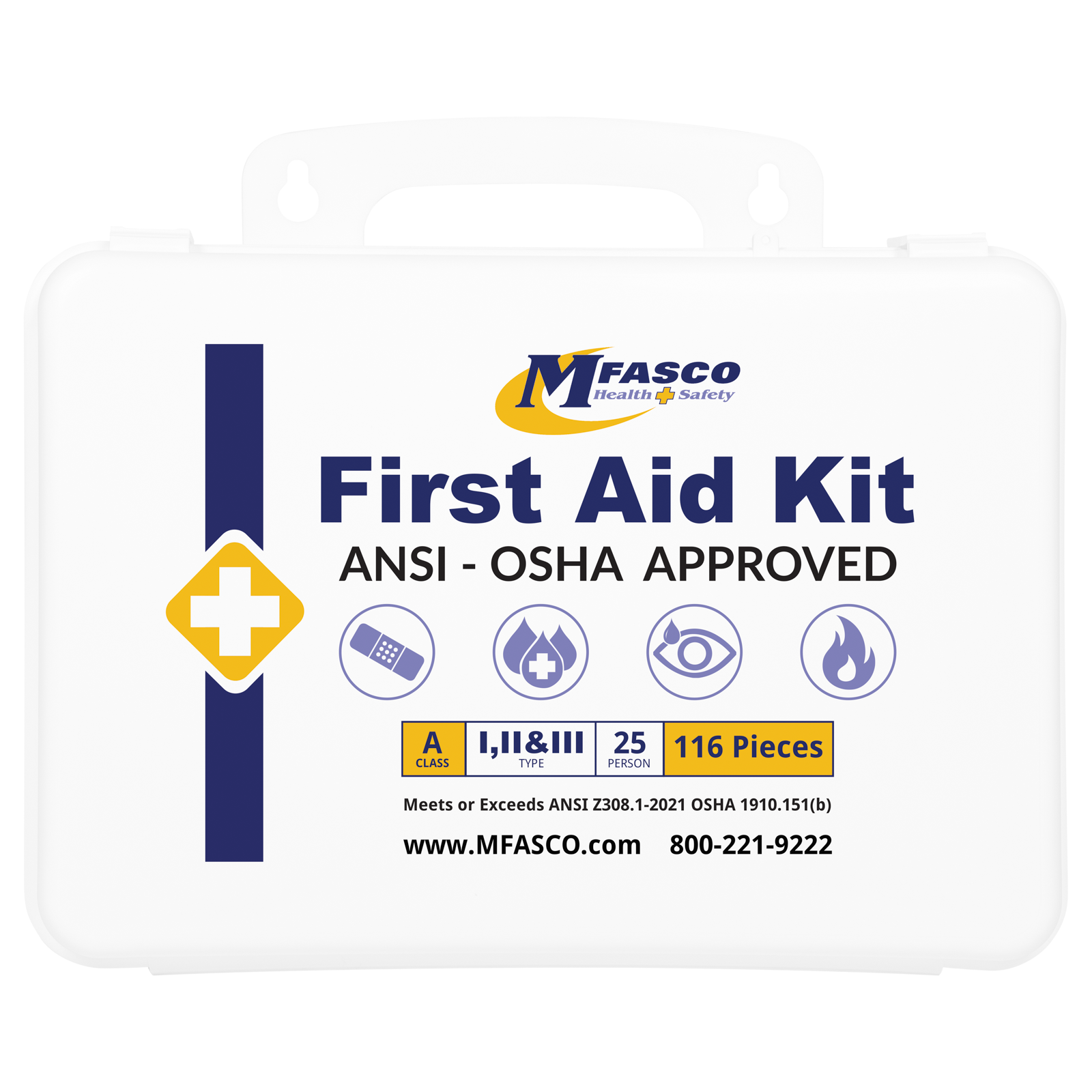 First aid Kit Plastic Class A Fill