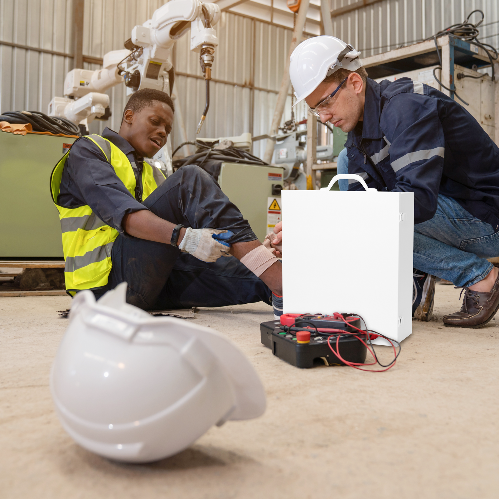 Firstaid Kit 3 Shelf W/Fill Complete No Logo