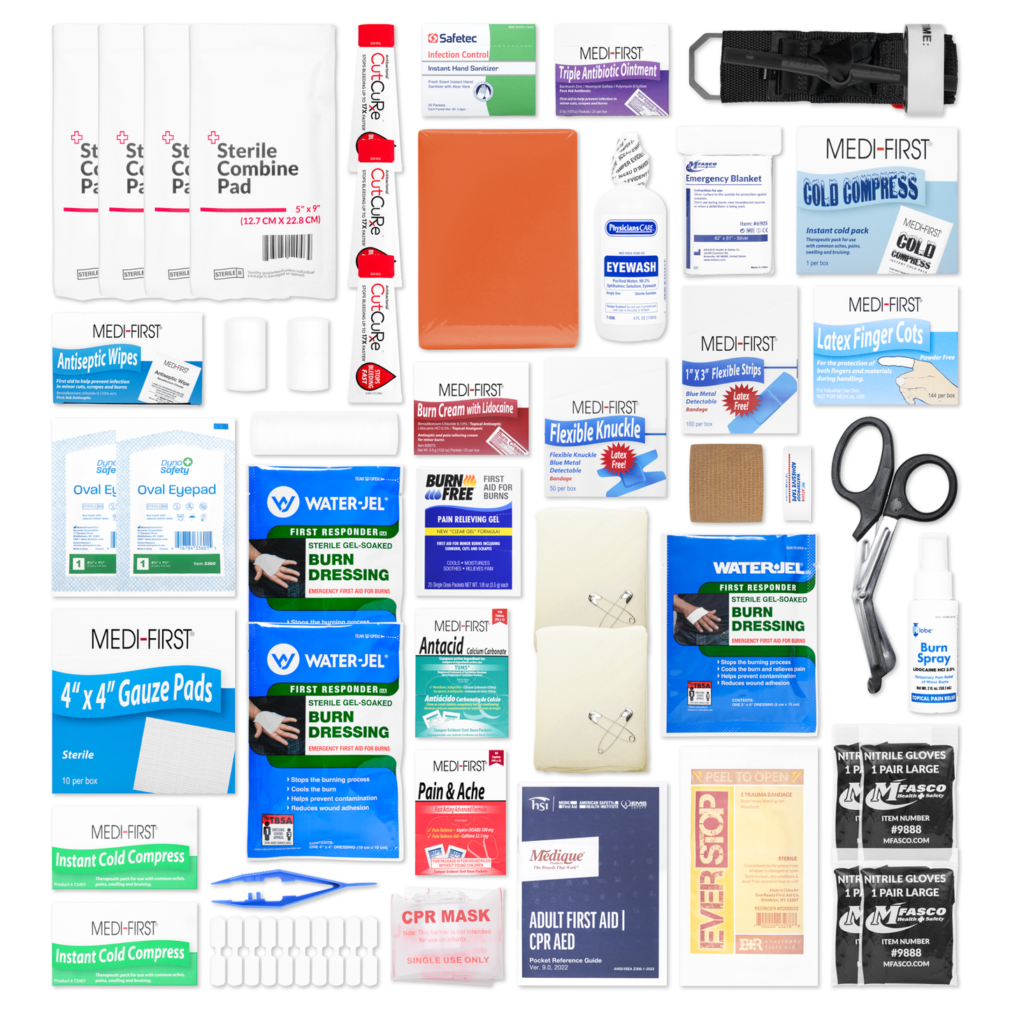 Restaurant First Aid Kit Refill OSHA Class B 560 Piece
