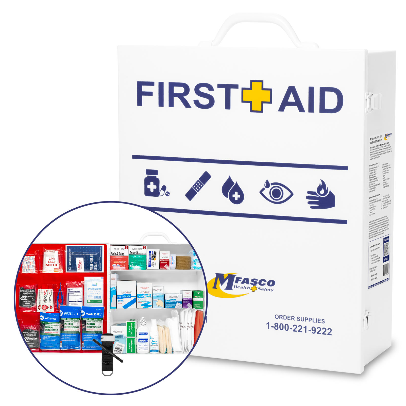 Restaurant First Aid Kit MFASCO