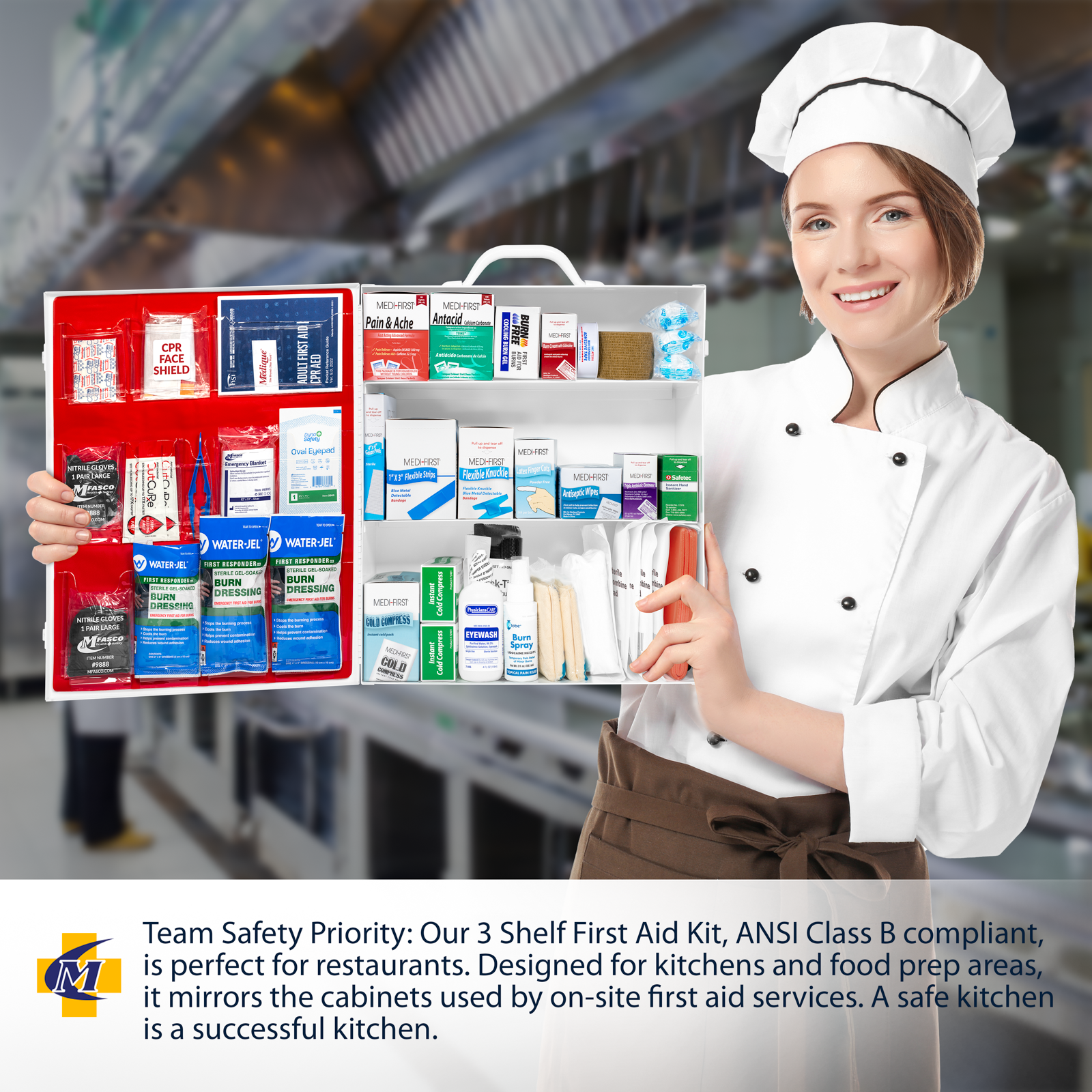 Restaurant First Aid Kit MFASCO