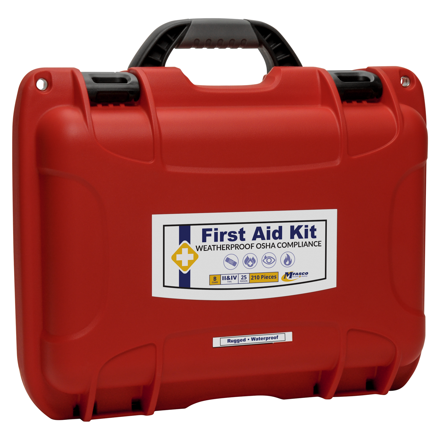 OSHA Compliance First Aid Kit Rugged Case