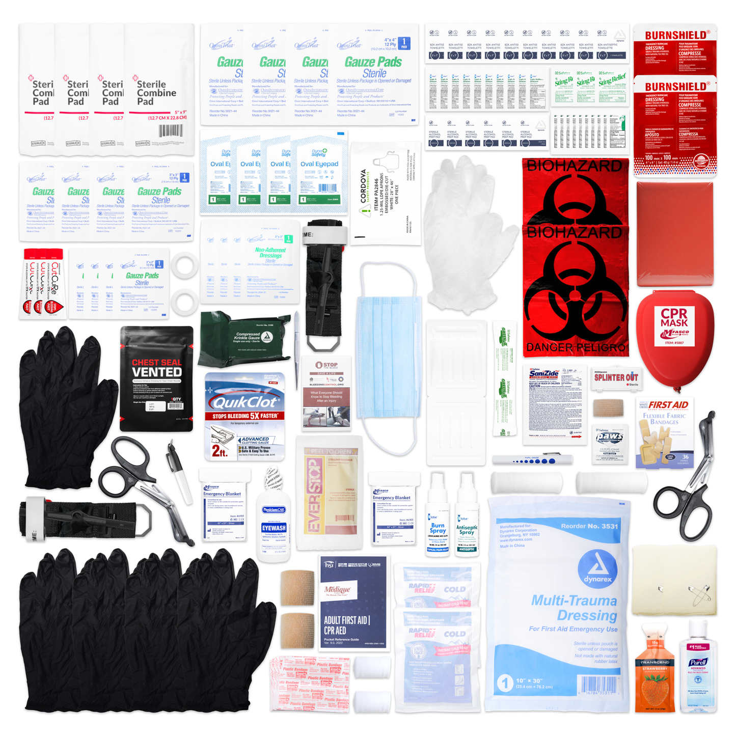 OSHA Compliance First Aid Kit Rugged Case