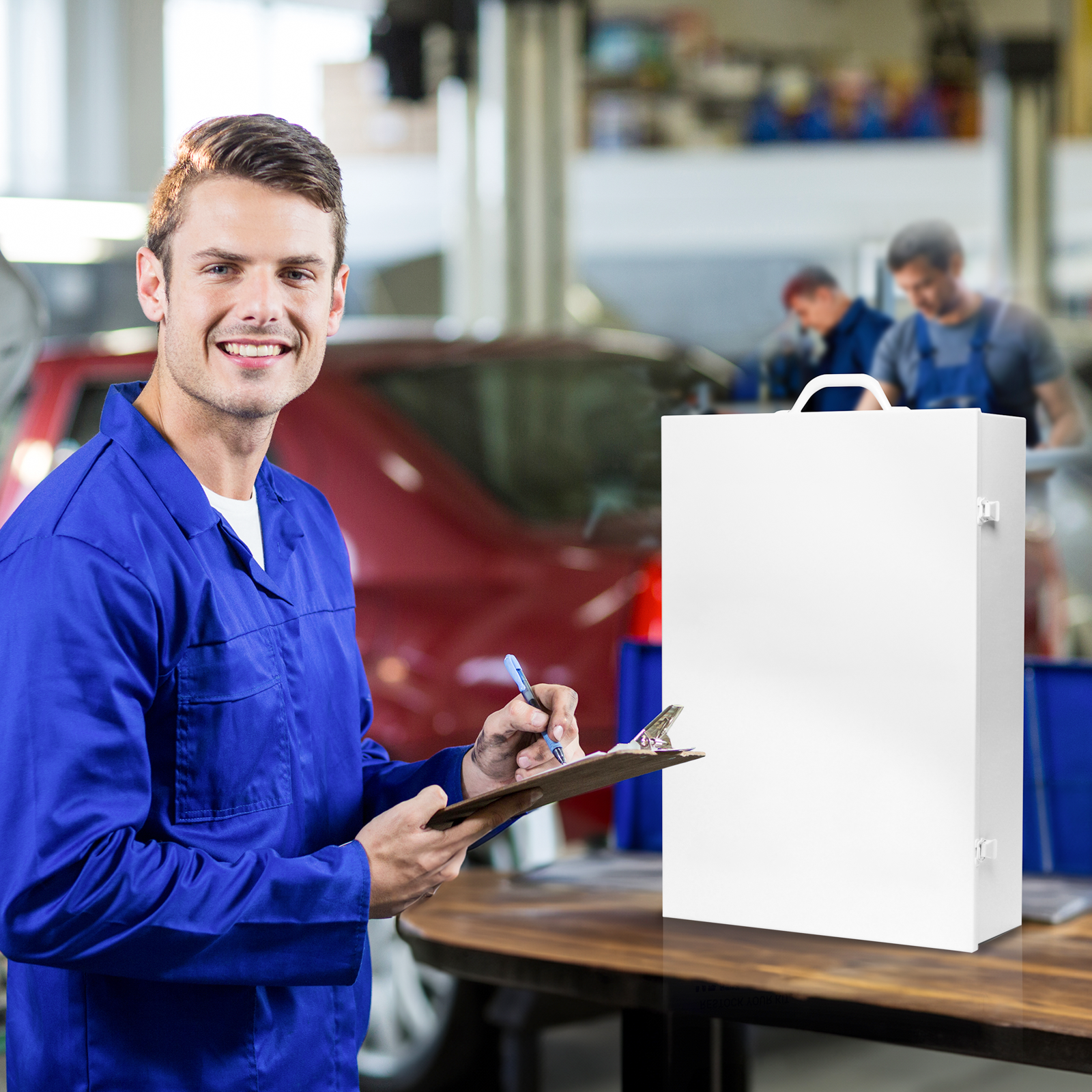 Firstaid Kit 4 Shelf W/Fill Complete No Logo