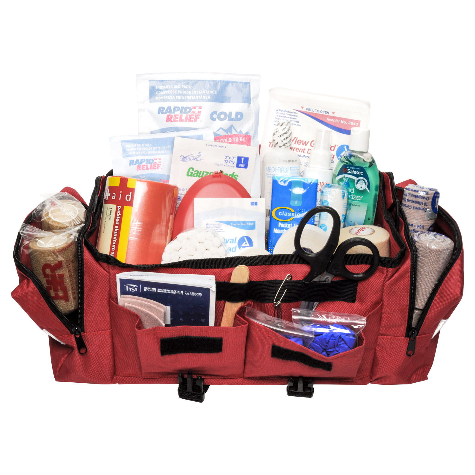 Sports First Aid Kit Indoor Play Red Bag