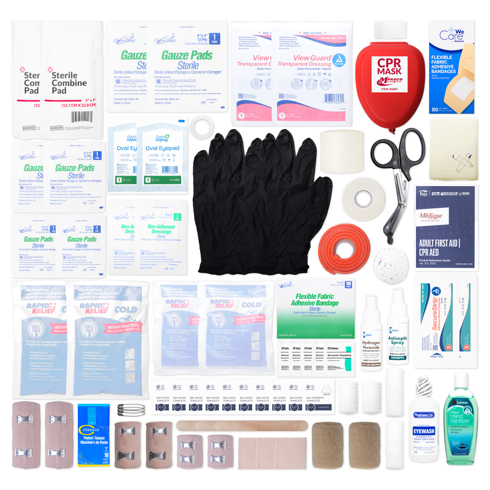 Sports First Aid Kit Indoor Play Red Bag