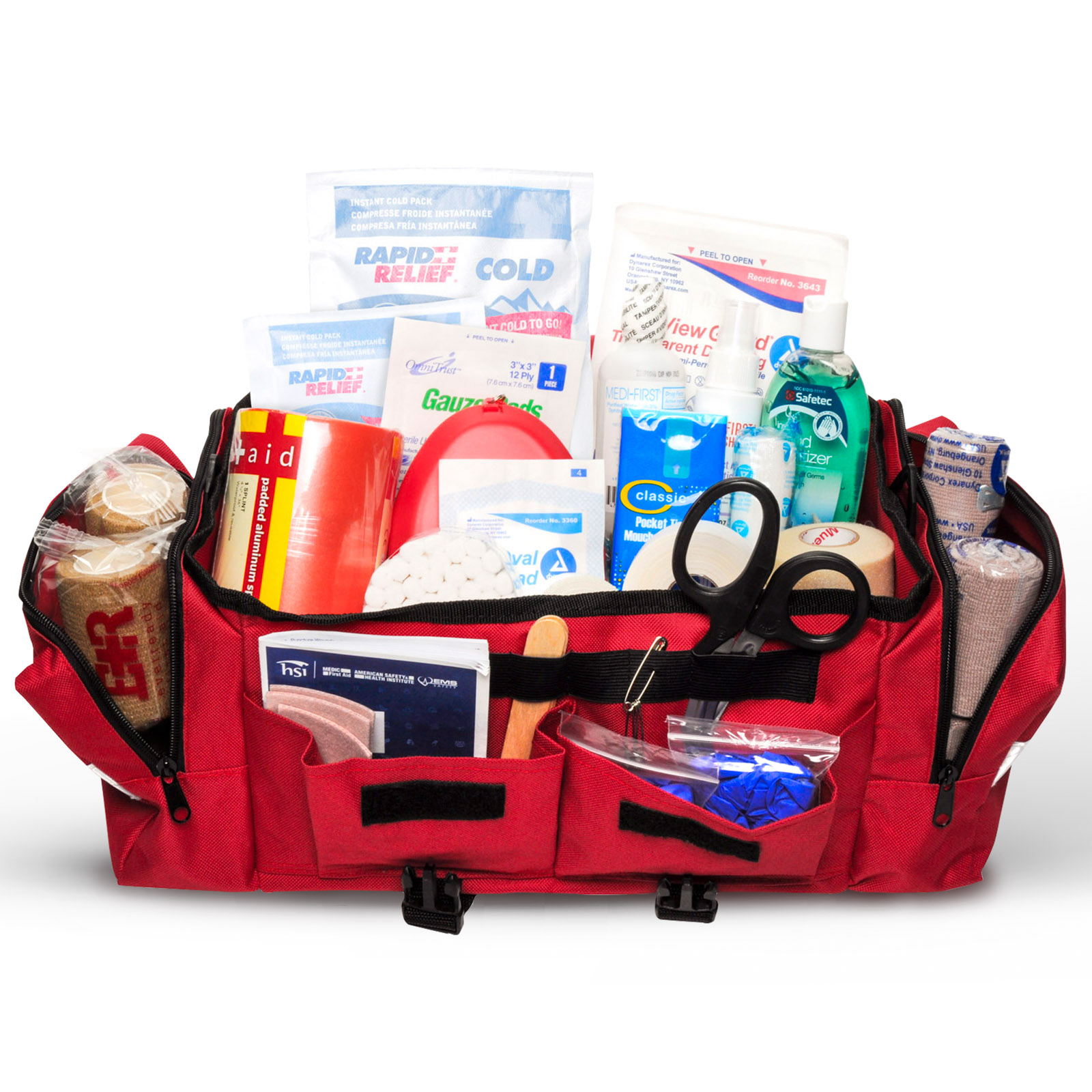 Sports First Aid Kit Indoor Play Red Bag