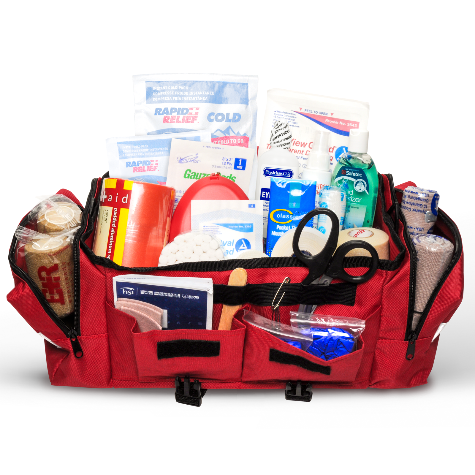 Sports First Aid Kit Indoor Play Red Bag