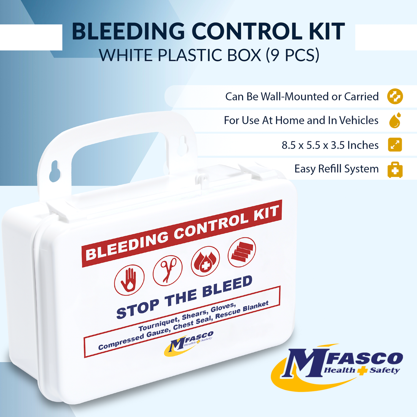 Bleeding Control Kit Plastic BC4 Plus