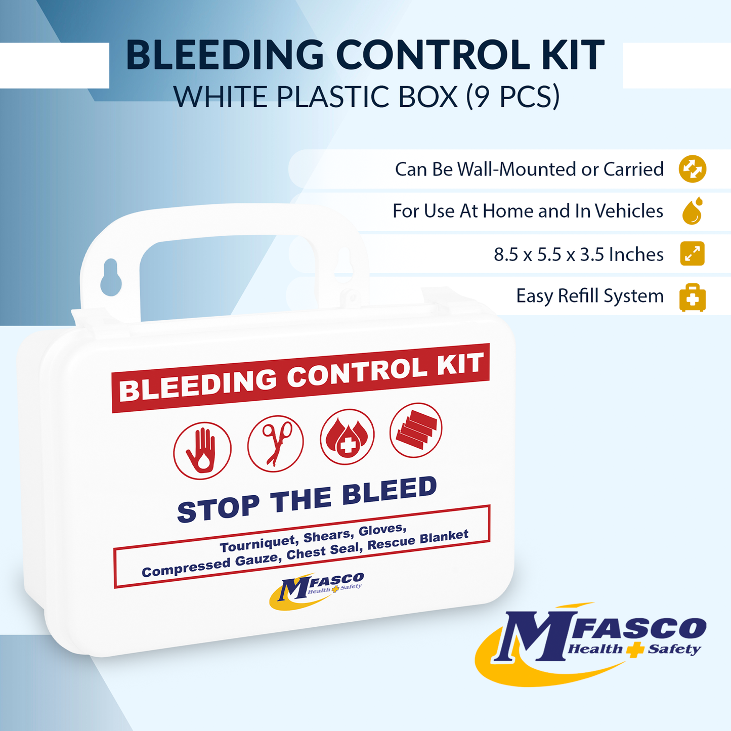 Bleeding Control Kit Plastic BC4 Plus