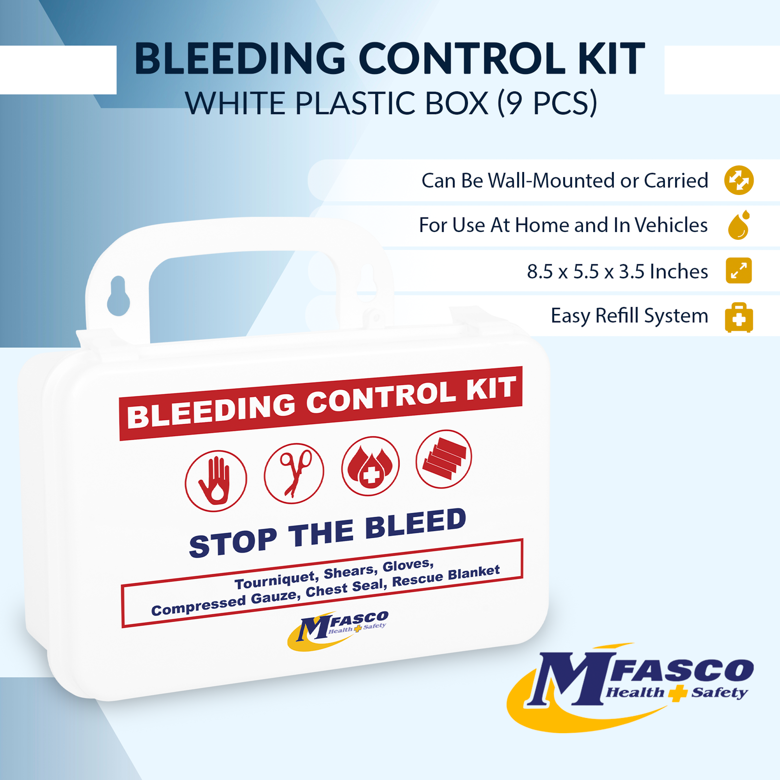 Bleeding Control Kit Plastic BC4 Plus