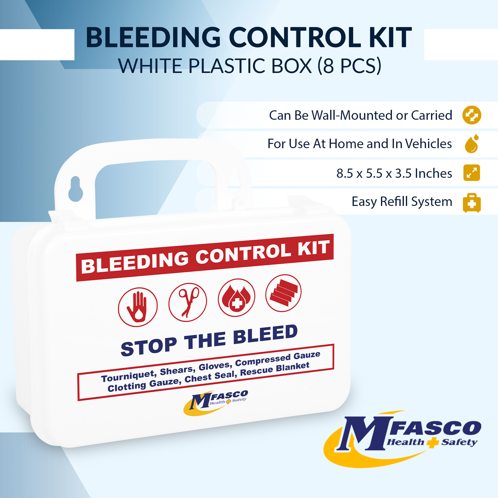 Bleeding Control Kit Plastic BC5 Advanced