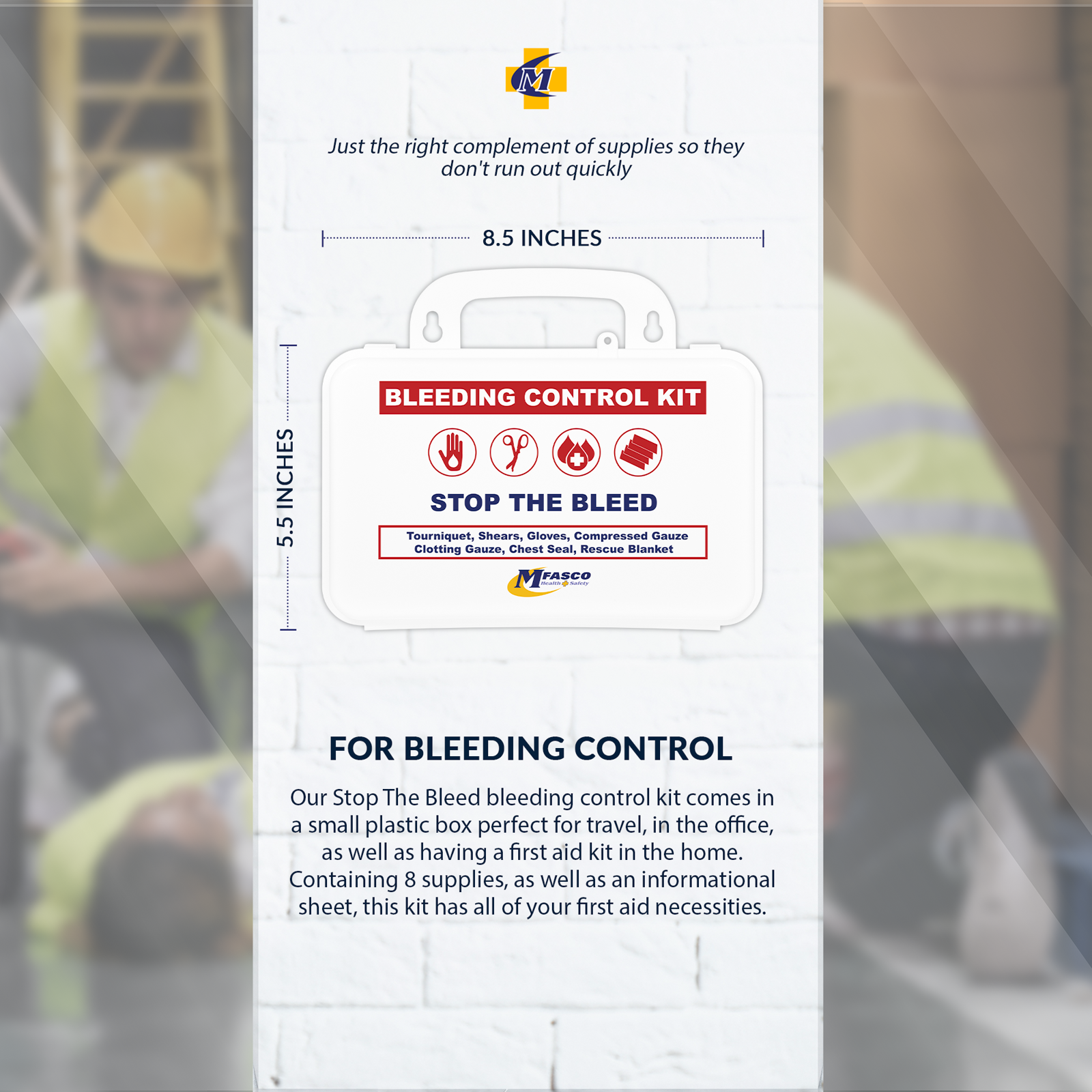 Bleeding Control Kit Plastic BC5 Advanced