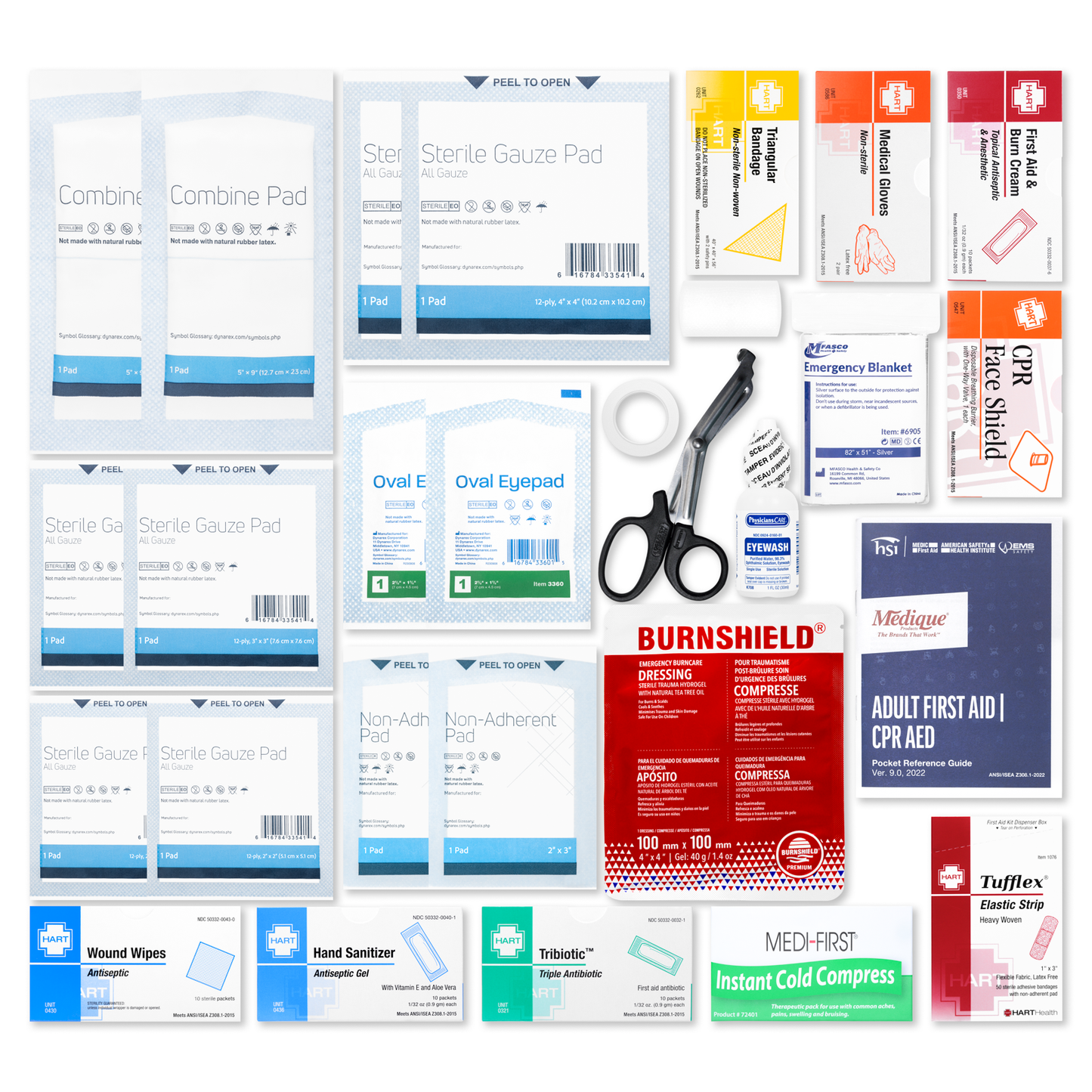 OSHA Class A Plus First Aid Kit Metal Kit #24