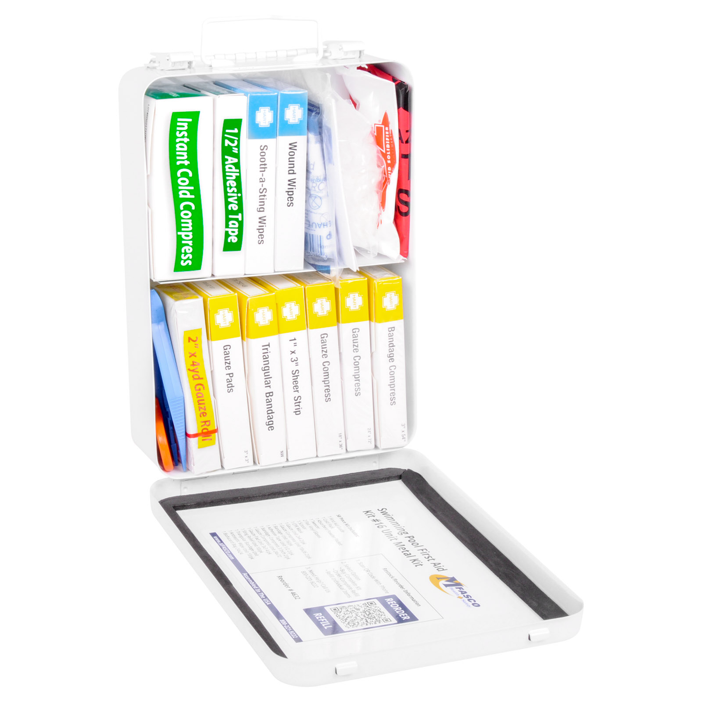 Pool First Aid Kit #16 Metal