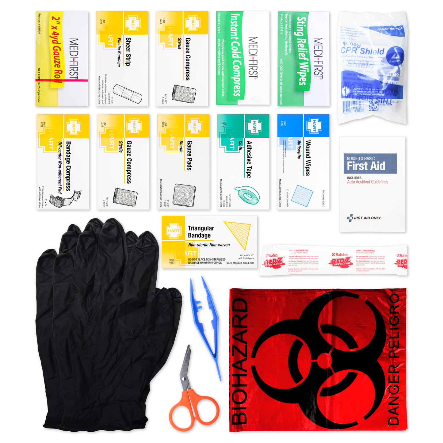 Pool First Aid Kit #16 Metal