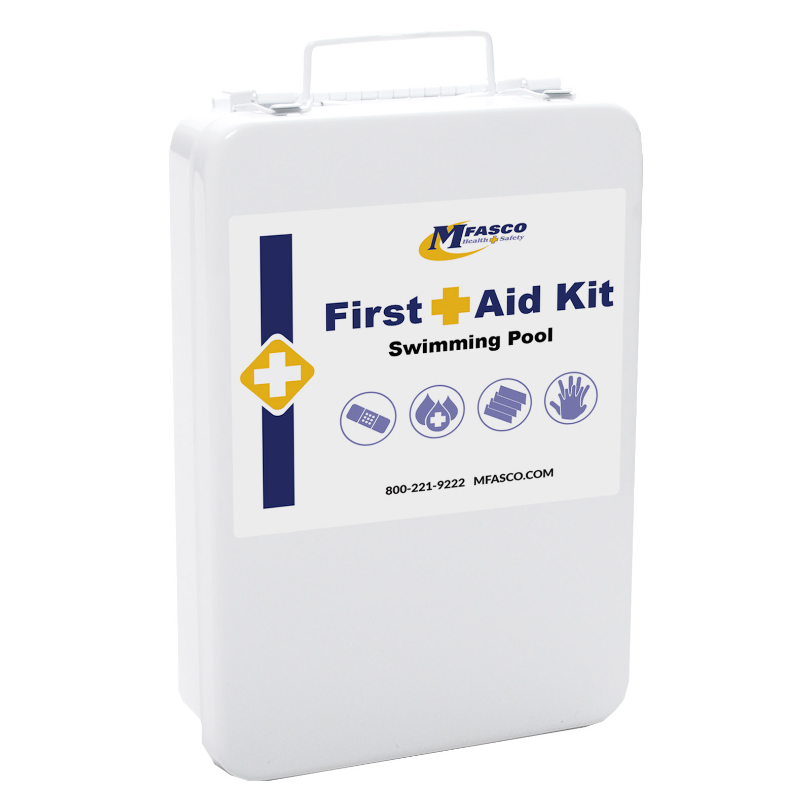 Pool First Aid Kit #16 Metal