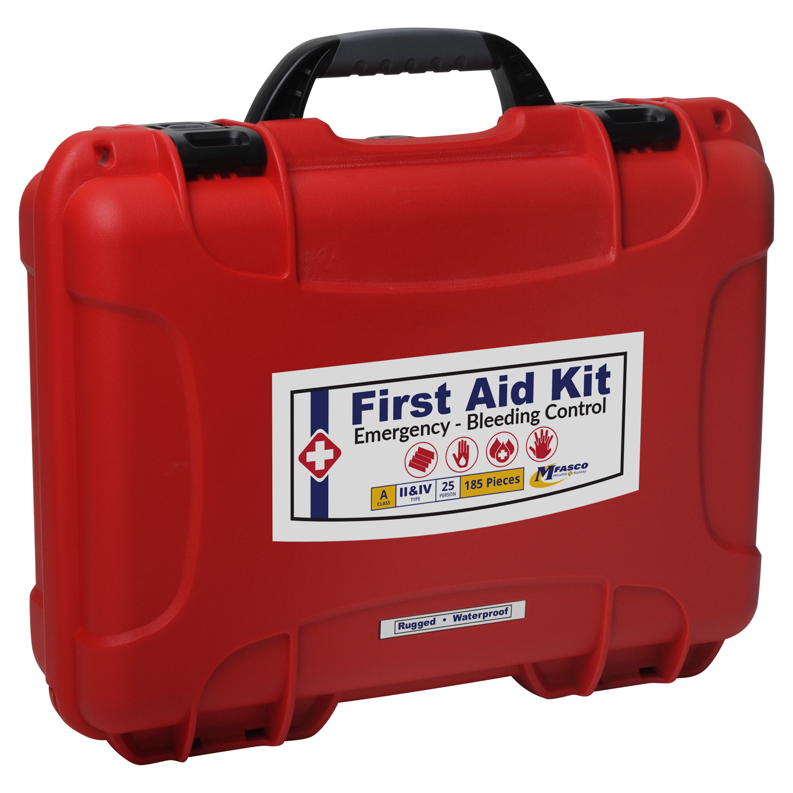 Emergency First Aid & Bleeding Waterproof Case 910