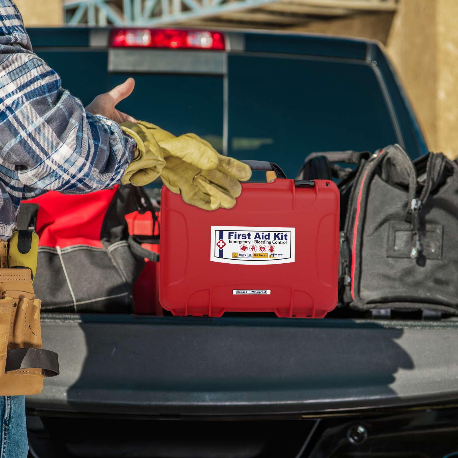 Emergency First Aid & Bleeding Waterproof Case 910