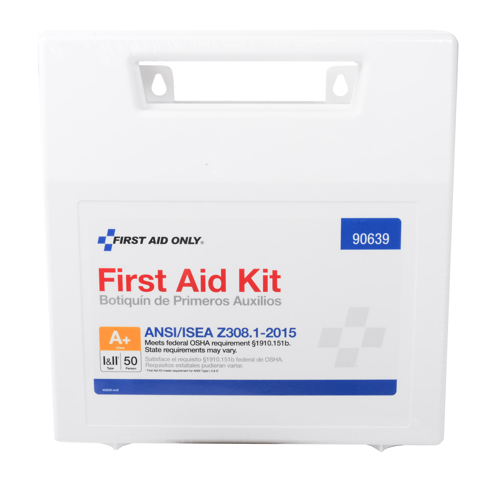 50 Person First Aid Kit Plastic First Aid Only