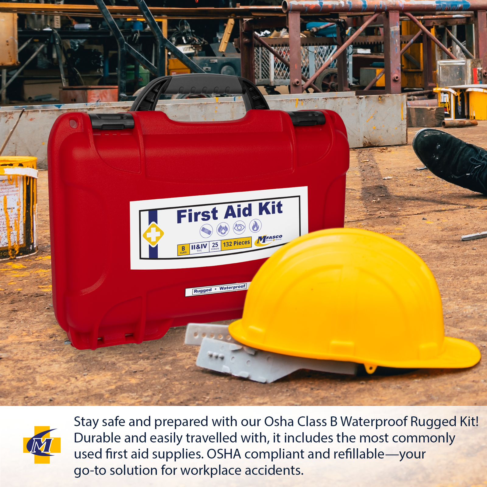 Osha Class B Kit Waterproof Rugged Case