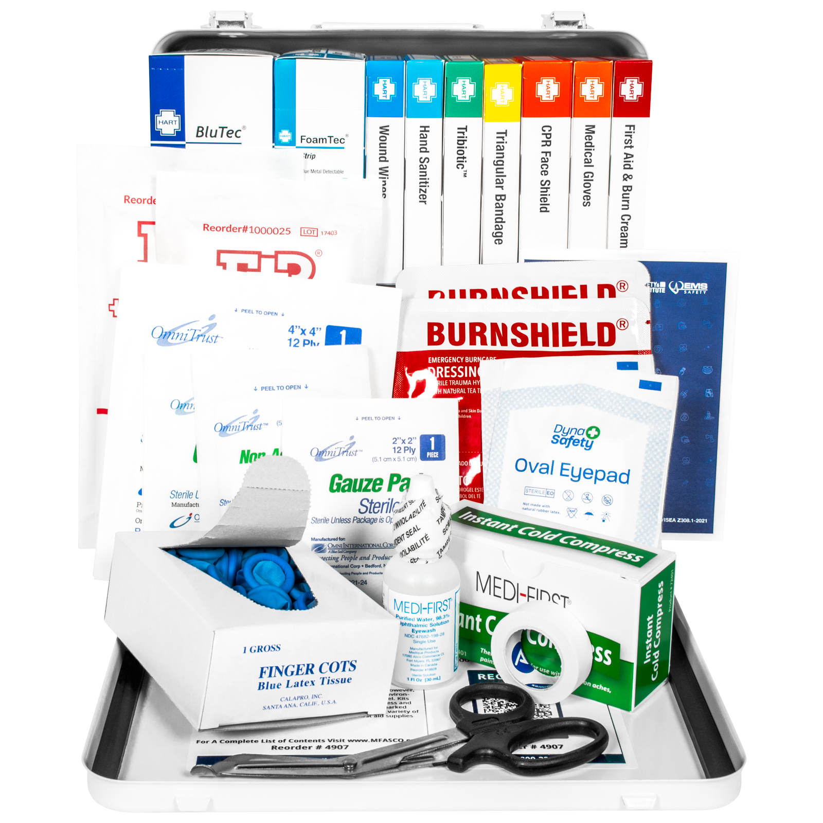 Restaurant OSHA Class A Plus Metal First Aid Kit