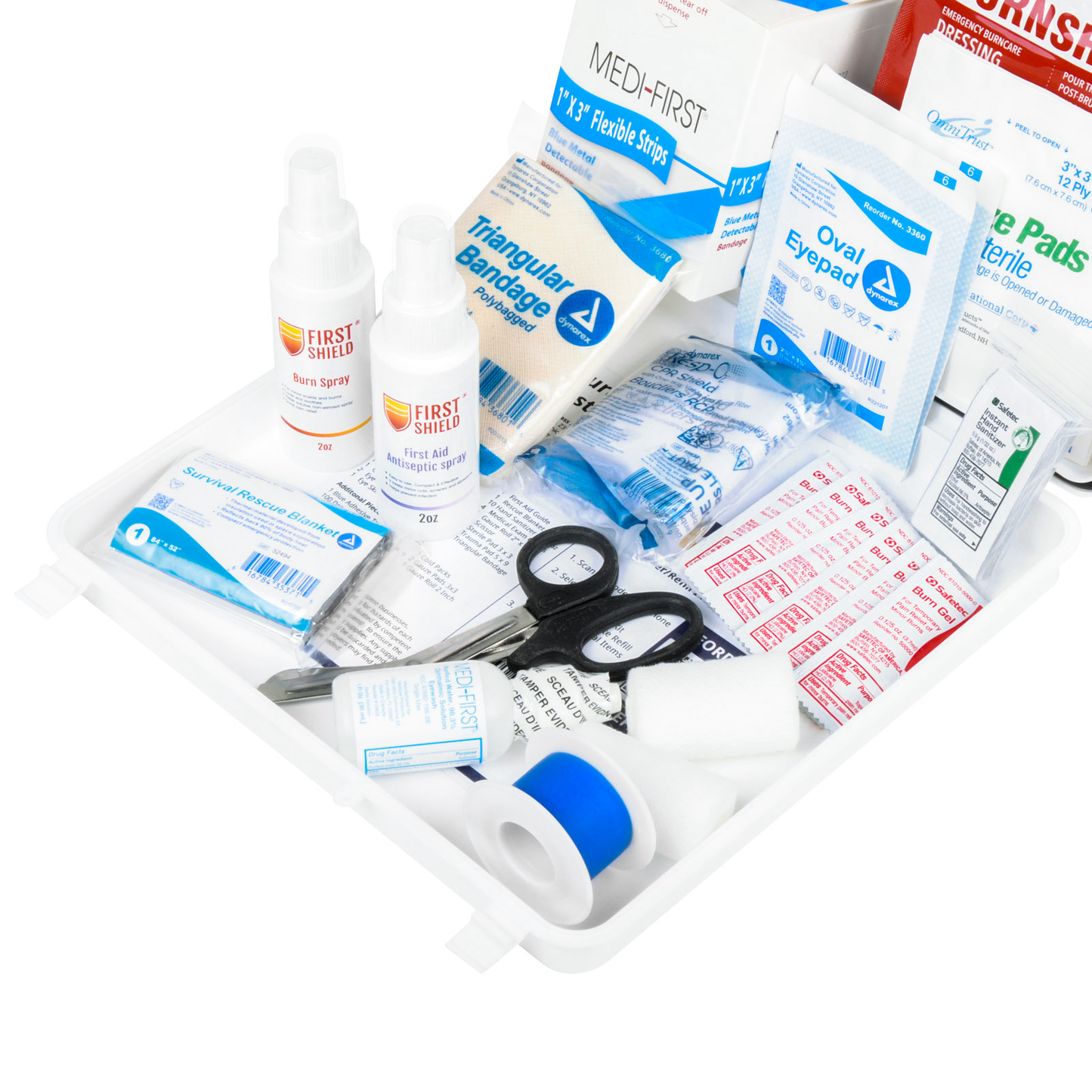Restaurant First Aid Kit Plastic Class A
