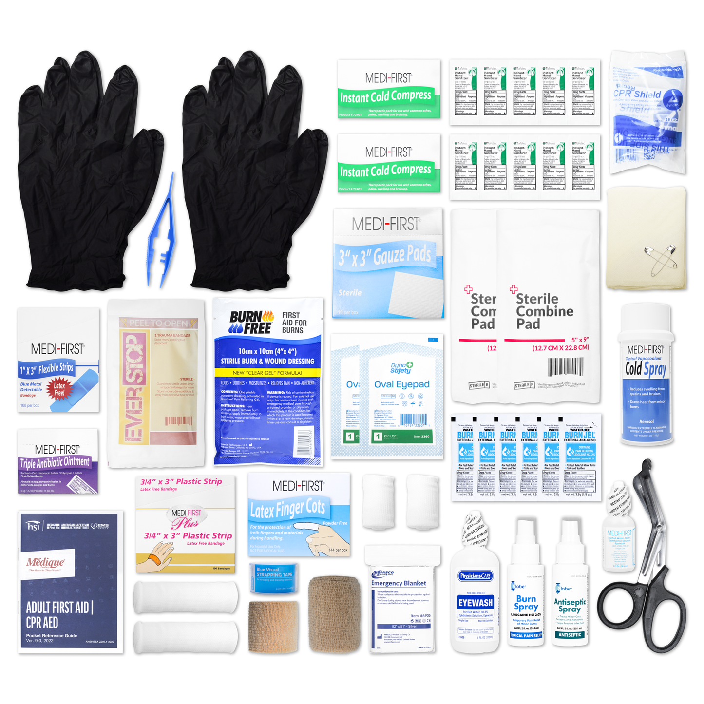 Complete Refill Pack Restaurant First Aid Kit Class A