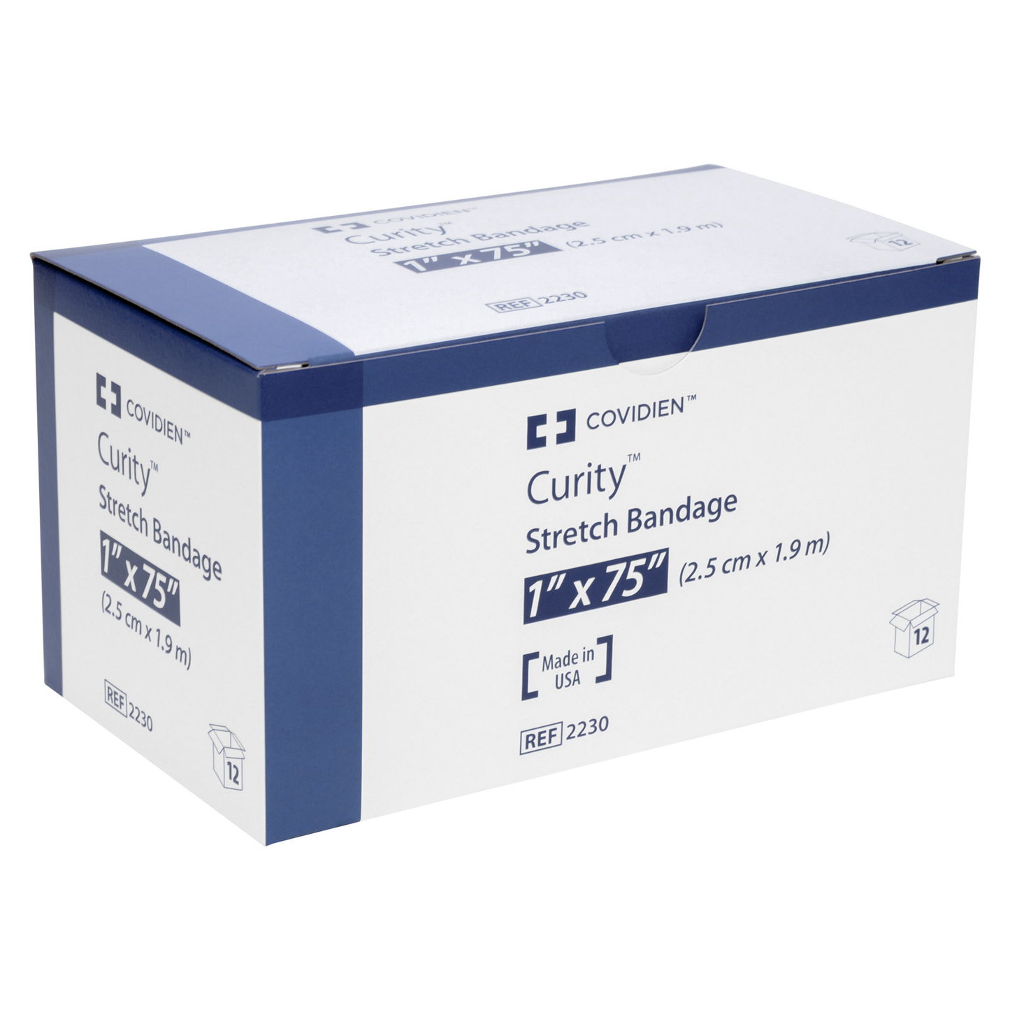 Kendal Curity Gauze Roll Bandage Sterile 12/box