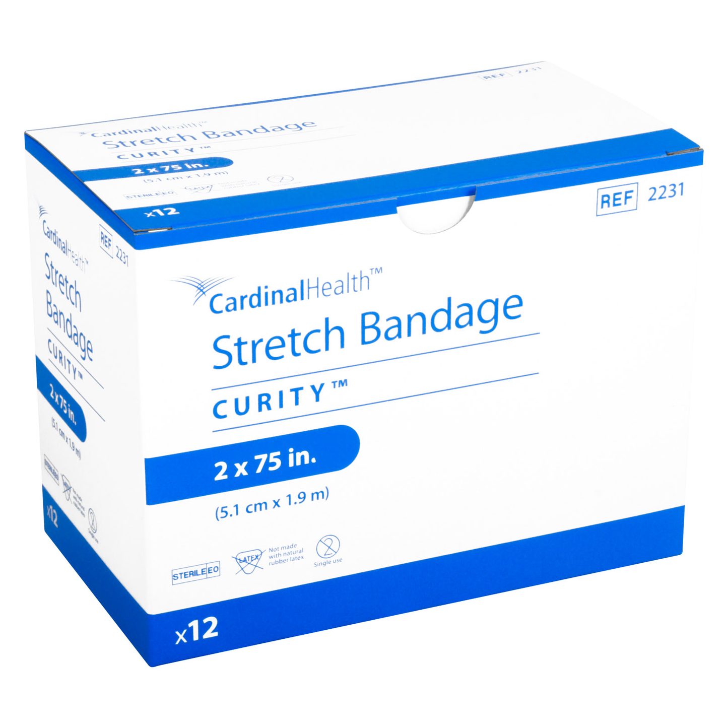 Kendal Curity Gauze Roll Bandage Sterile 12/box