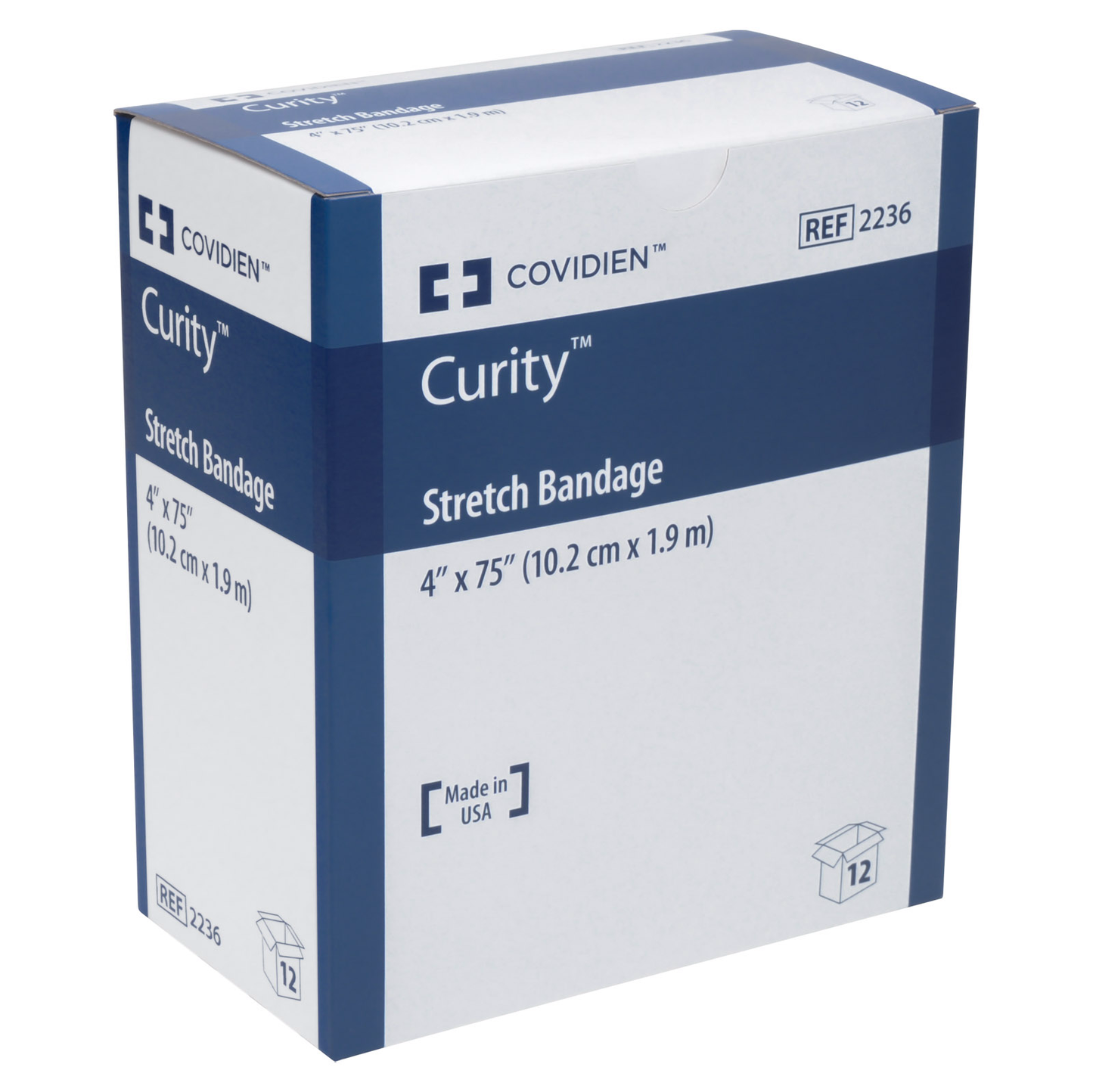 Kendal Curity Gauze Roll Bandage Sterile 12/box